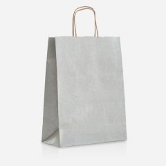 Bolsas de papel kraft color plata